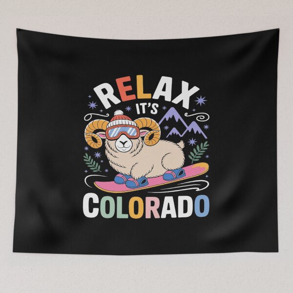 Item preview, Relax It's Colorado Ram Citizen Visit Alpine Denver Alabama designed and sold by LittleDame.