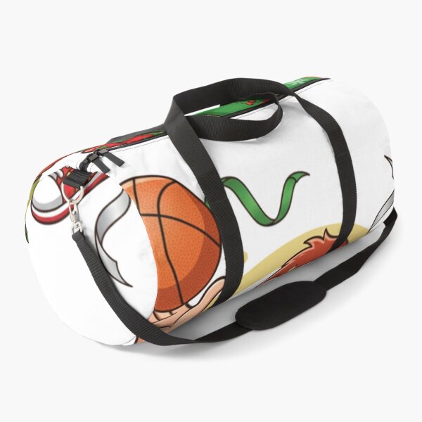 Item preview, Cute Xmas Monkey Basketball Player - Holiday Layup Cartoon designed and sold by MoBoCH.