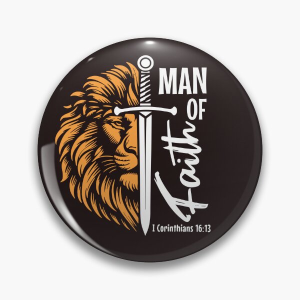 Item preview,  Man of Faith Lion Christian Design designed and sold by KevinorNorris.