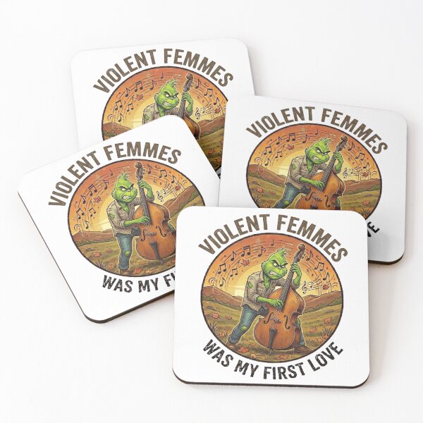 Item preview, Grinch Playing Double Bass Folk Punk Acoustic Musi designed and sold by heisergarziao.