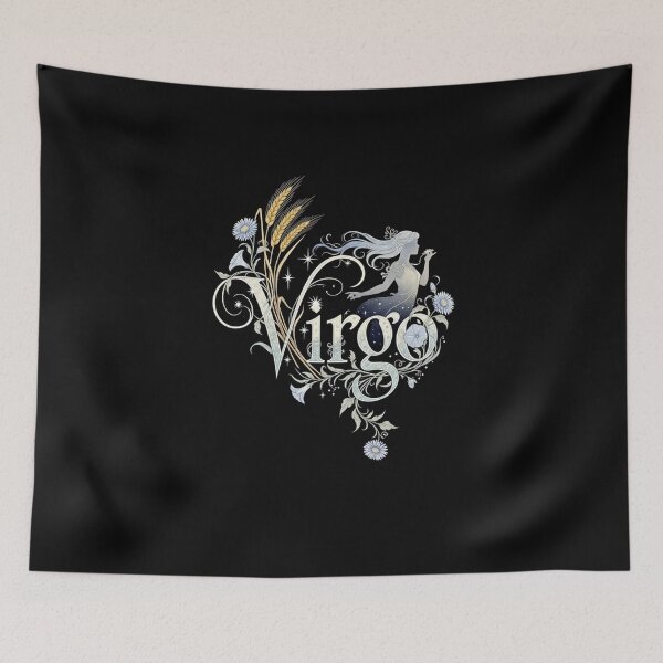 Item preview, Ethereal Virgo Celestial Art designed and sold by ZodiacWonders.