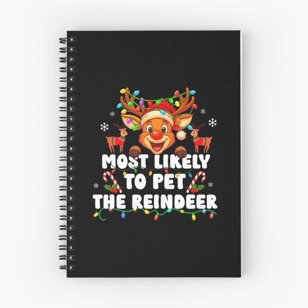 Item preview, Most Likely To Pet The Reindeer Family Matching Christmas designed and sold by CharlotteSandra.