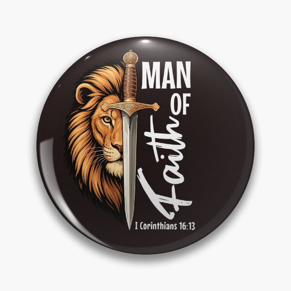 Item preview,  Man of Faith Lion Christian  designed and sold by KevinorNorris.