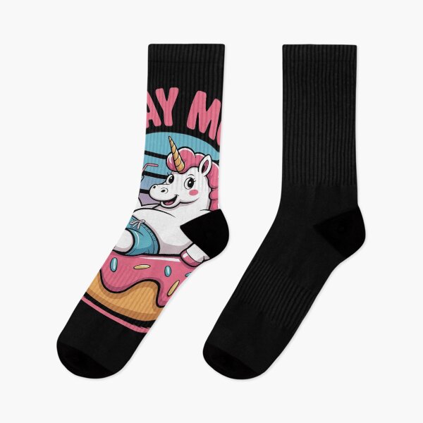 Item preview, Unicorn chillin on Donut in Vacay Mode  designed and sold by PowAcademy.