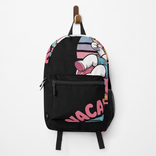 Item preview, Unicorn chillin on Donut in Vacay Mode designed and sold by PowAcademy.
