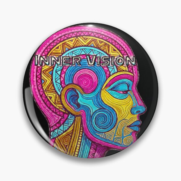 Item preview, Inner Vision - Psychedelic Tribal Mind Art designed and sold by Hen-C-Art.