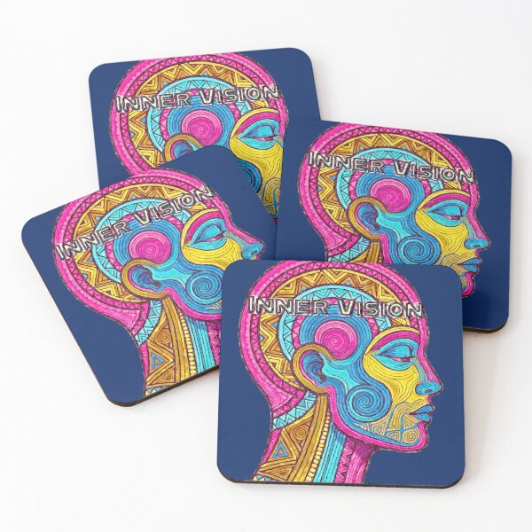 Item preview, Inner Vision - Psychedelic Tribal Mind Art designed and sold by Hen-C-Art.