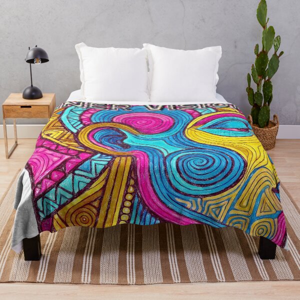 Item preview, Inner Vision - Psychedelic Tribal Mind Art designed and sold by Hen-C-Art.