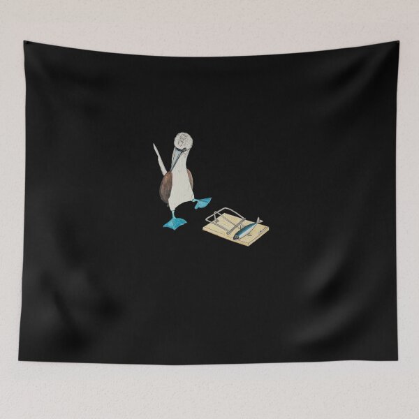 Item preview, Blue-Footed Booby Trap   designed and sold by EveBrodie.