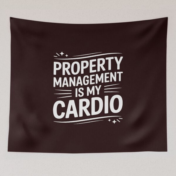 Item preview, Rental Manager Landlord, Property Management Is My Cardio designed and sold by LittleDame.