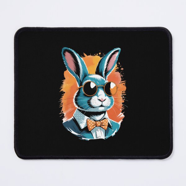 Item preview, Cool Bunny Face With Sunglasses Easter Day designed and sold by Formatage.