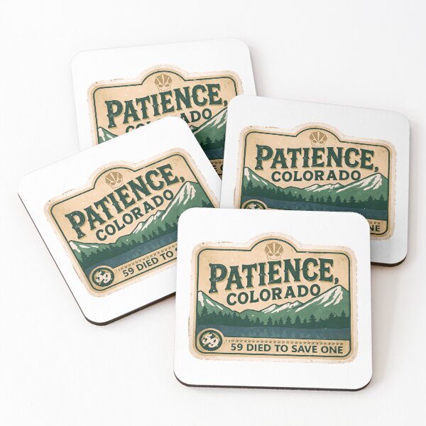 Item preview, Patience Colorado 59 Died to Save One – Resident Alien TV Show Chaotic Mystery designed and sold by HumansStuck12.