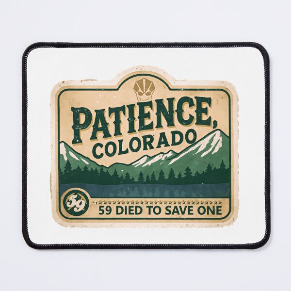 Item preview, Patience Colorado 59 Died to Save One – Resident Alien TV Show Chaotic Mystery designed and sold by HumansStuck12.