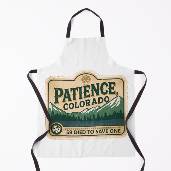 Item preview, Patience Colorado 59 Died to Save One – Resident Alien TV Show Chaotic Mystery designed and sold by HumansStuck12.