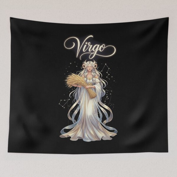 Item preview, Celestial Virgo Harvest Maiden designed and sold by ZodiacWonders.