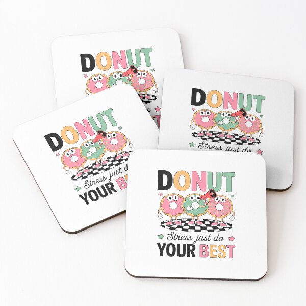 Item preview, Groovy Donut Stress Just Do Your Best Testing Day Teachers 2  designed and sold by PowAcademy.