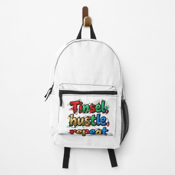 Item preview, Holiday Graffiti Motivation | Tinsel Hustle Repeat designed and sold by auraRM studio.