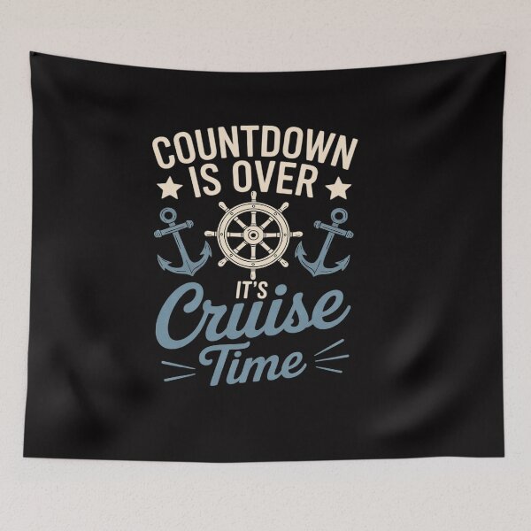 Item preview, Countdown Is Over It's Cruise Time - Cruising Lover Cruiser designed and sold by OlafLica.
