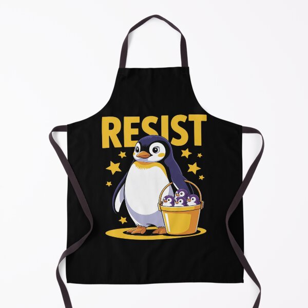 Item preview, Resist Penguins Subtle Protest with Heard Island designed and sold by LittleDame.