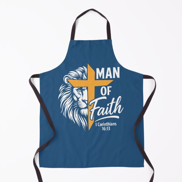 Item preview, Man of Faith Lion Christian Cross designed and sold by KevinorNorris.