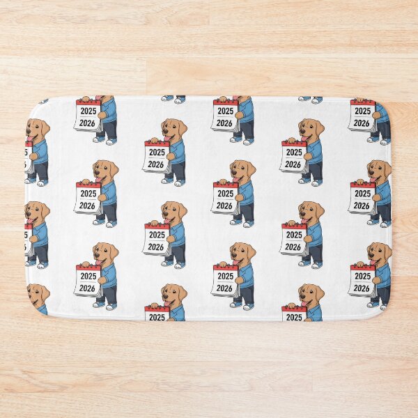 Item preview, Labrador With Calendar – Cute Puppy Turning to 2026 designed and sold by MuniraWearify.