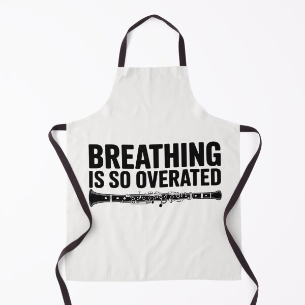 Item preview, Breathing is so overrated - marching band, Clarinet designed and sold by OlafLica.