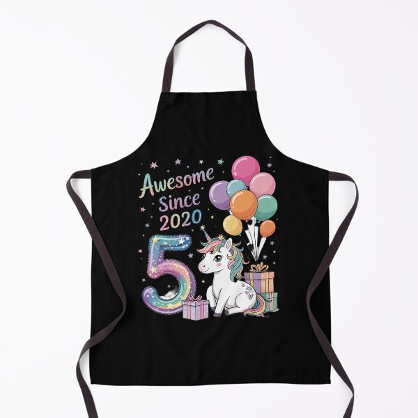 Item preview, 5 Year Old Unicorn For Girls 5th Birthday Girl Party 1 designed and sold by InspiredFoul.