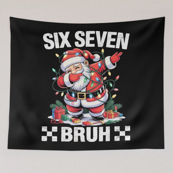 Item preview, 67 Six Seven Burh Funny Christmas 6 7 Meme    designed and sold by JEFDodsonArt.