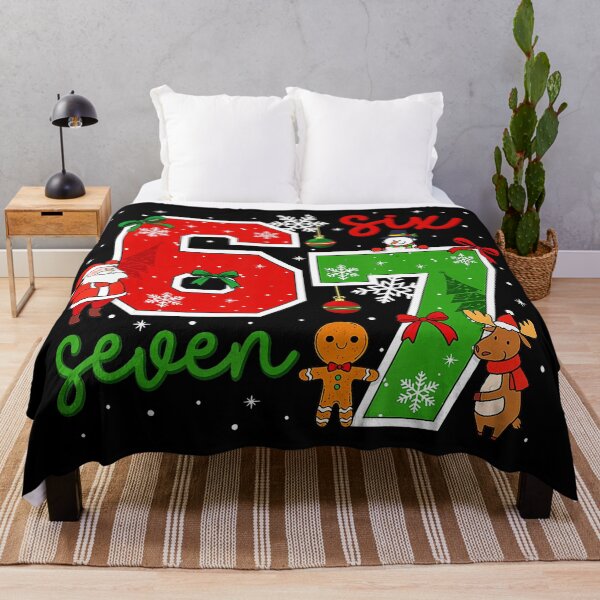 Item preview, 67 Six Seven 6 7 Meme Custome Couple Christmas Matching TShirt designed and sold by gladysenglish.