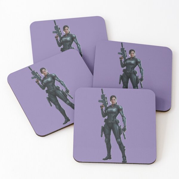 Item preview, Dispatch – Futuristic Female Soldier in Tactical Armor designed and sold by DroolWorthyUS.