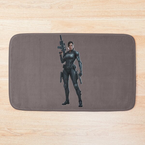Item preview, Dispatch – Futuristic Female Soldier in Tactical Armor designed and sold by DroolWorthyUS.