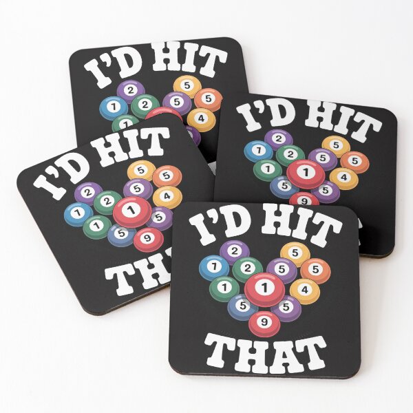 Item preview, Billiards I'd Hit That Pool Balls Player designed and sold by MuteElevent.