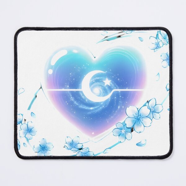 Item preview, Celestial Heart Bloom – Moonlit Galaxy Aesthetic designed and sold by ArvionStudio.