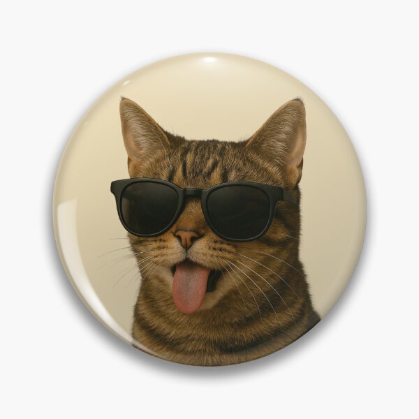 Item preview, Cool Cat with Sunglasses – Funny Summer Cat Aesthetic Design designed and sold by LiLeDesigns.