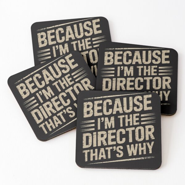 Item preview, Because I'm The Director That's Why designed and sold by MuteElevent.