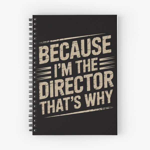 Item preview, Because I'm The Director That's Why designed and sold by MuteElevent.