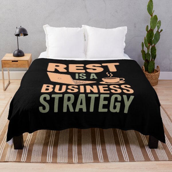 Item preview, Rest is A Business Strategy Anti-Hustle CEO designed and sold by GasVille.