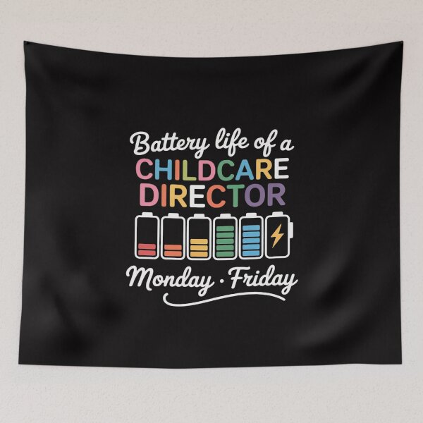 Item preview, Battery Life Of A Childcare Director Child Care Director designed and sold by MuteElevent.