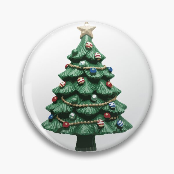 Item preview, Decorative Evergreen Tree with Colorful Ornaments designed and sold by 13DSTOR.