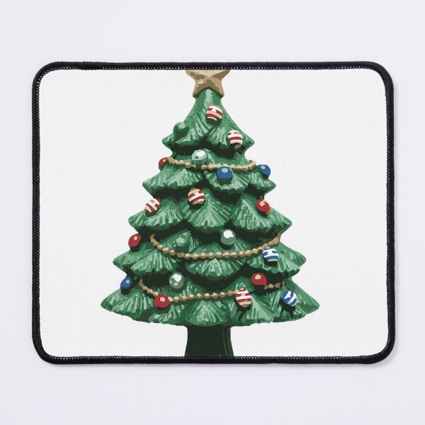 Item preview, Decorative Evergreen Tree with Colorful Ornaments designed and sold by 13DSTOR.