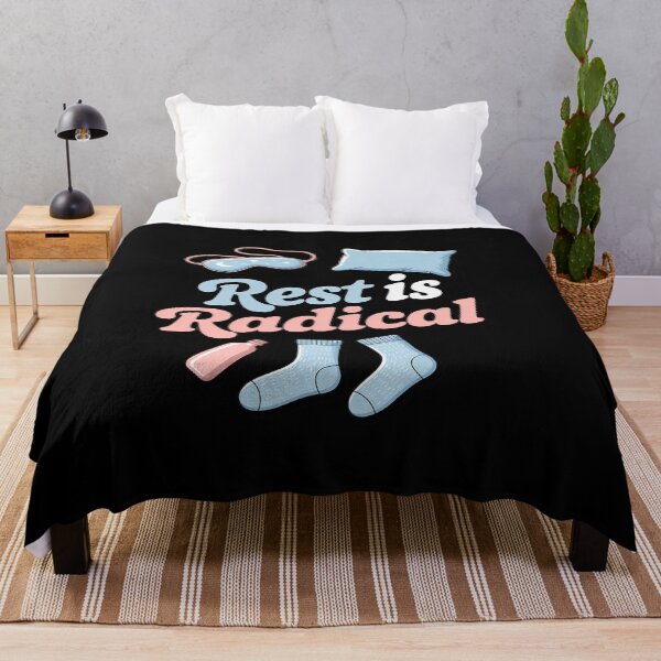 Item preview, Rest is Radical Self-Care Chronic Illness Spoonie designed and sold by GasVille.