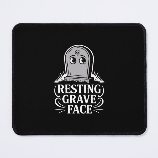 Item preview, Resting Grave Face Spooky Halloween Graphic designed and sold by GasVille.
