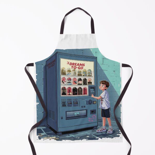 Item preview, Dreams To Go – Surreal Retro Vending Machine Art designed and sold by PLUSHIWORLDtm.
