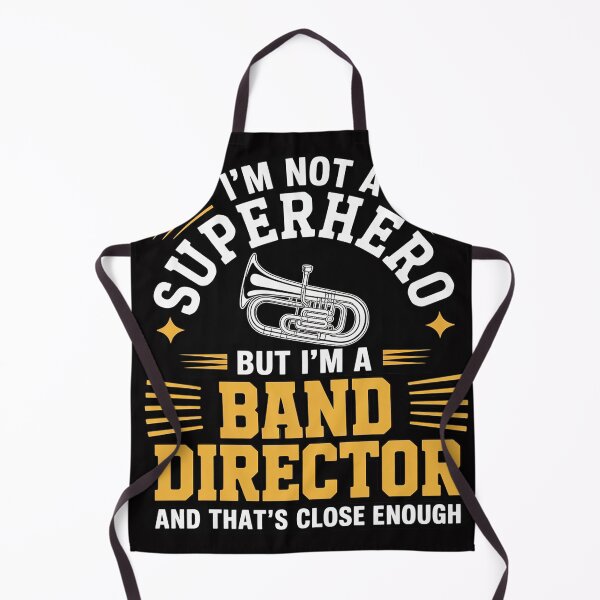 Item preview, Band Director Superhero Marching Band designed and sold by MuteElevent.
