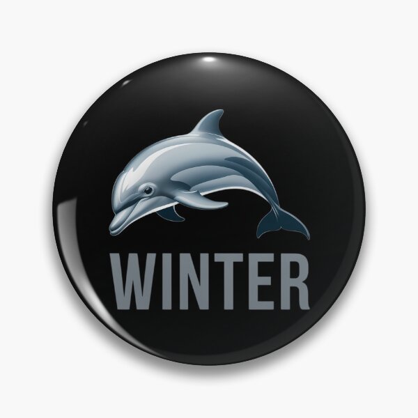 Item preview, Winter The Dolphin , Dolphin Lover designed and sold by Formatage.