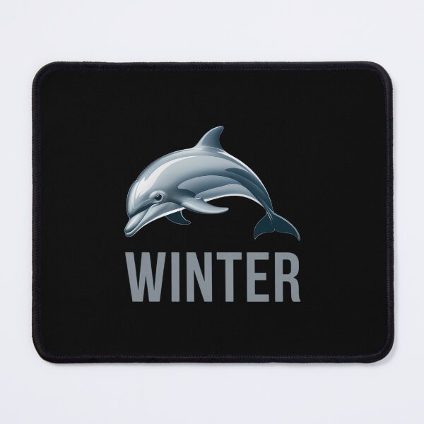 Item preview, Winter The Dolphin , Dolphin Lover designed and sold by Formatage.