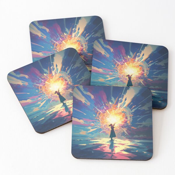 Item preview, Woman Holding Exploding Light Burst designed and sold by Christian Weiss.