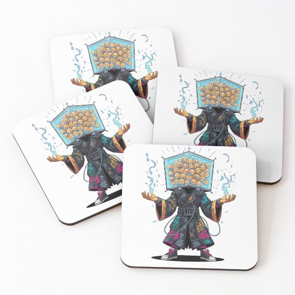 Item preview, Emoji Wizard – Cyberpunk Sorcerer of Emotions designed and sold by PLUSHIWORLDtm.