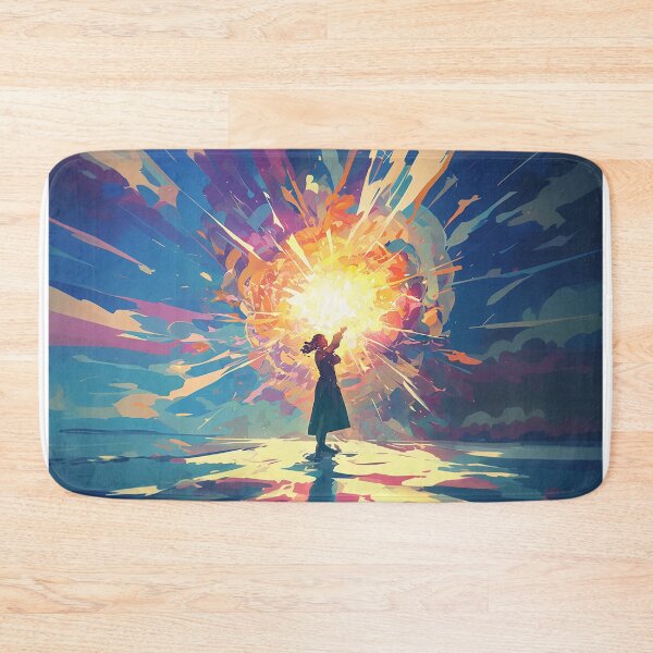 Item preview, Woman Holding Exploding Light Burst designed and sold by Christian Weiss.