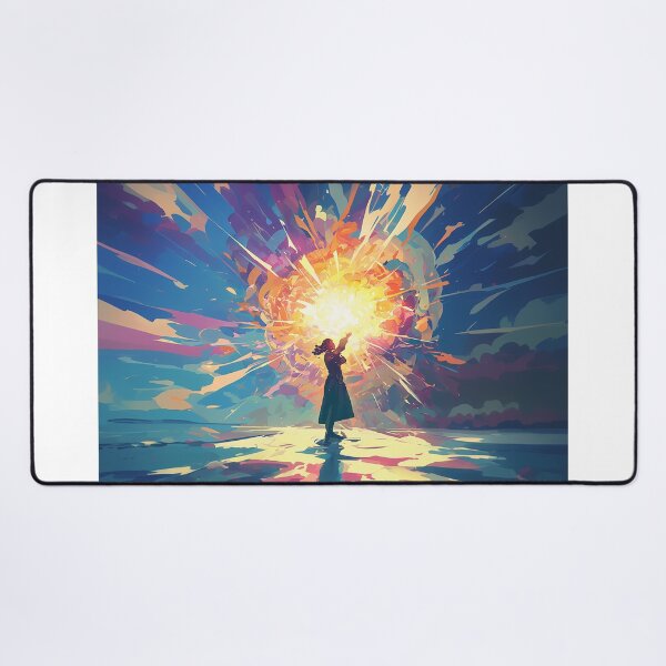 Item preview, Woman Holding Exploding Light Burst designed and sold by Christian Weiss.